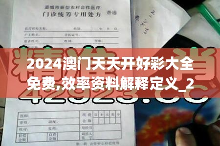 2024澳门天天开好彩大全免费,效率资料解释定义_2D99.849-5