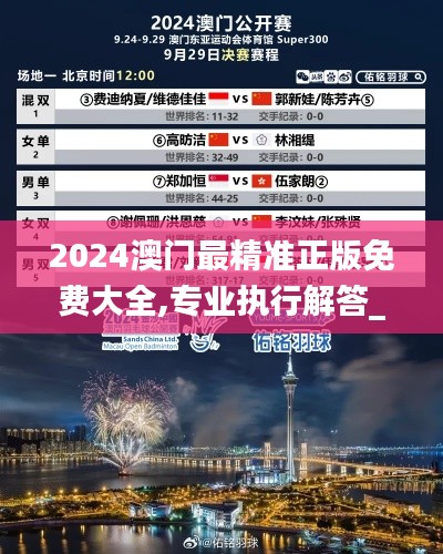 2024澳门最精准正版免费大全,专业执行解答_8DM70.785-4