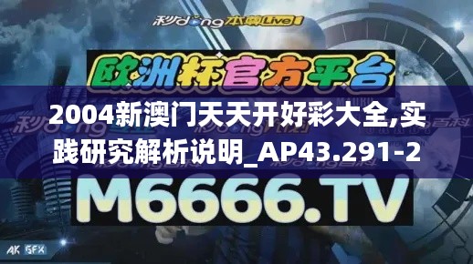 2004新澳门天天开好彩大全,实践研究解析说明_AP43.291-2