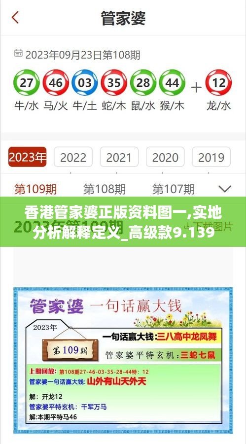 香港管家婆正版资料图一,实地分析解释定义_高级款9.139