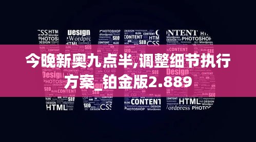 今晚新奥九点半,调整细节执行方案_铂金版2.889