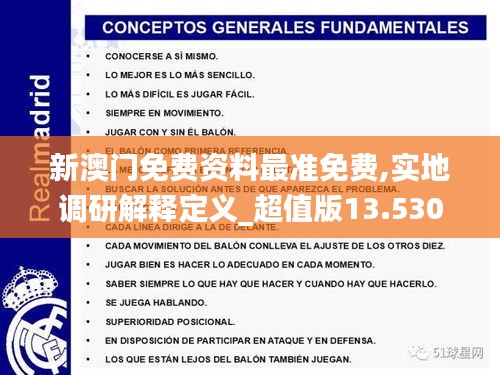 新澳门免费资料最准免费,实地调研解释定义_超值版13.530
