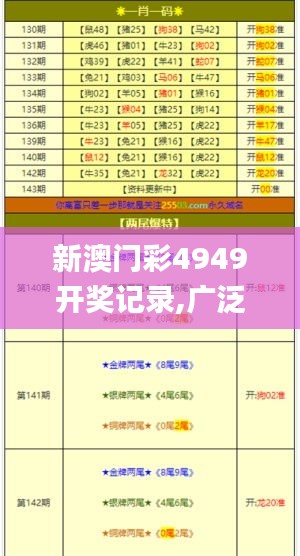 新澳门彩4949开奖记录,广泛解析方法评估_精英版8.422