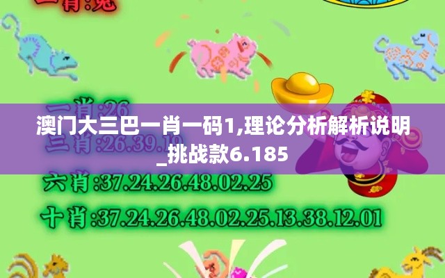 澳门大三巴一肖一码1,理论分析解析说明_挑战款6.185