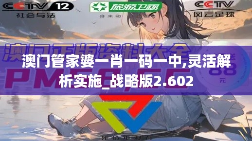 澳门管家婆一肖一码一中,灵活解析实施_战略版2.602
