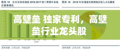 高壁垒 独家专利，高壁垒行业龙头股 