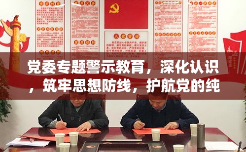 党委专题警示教育，深化认识，筑牢思想防线，护航党的纯洁性之路